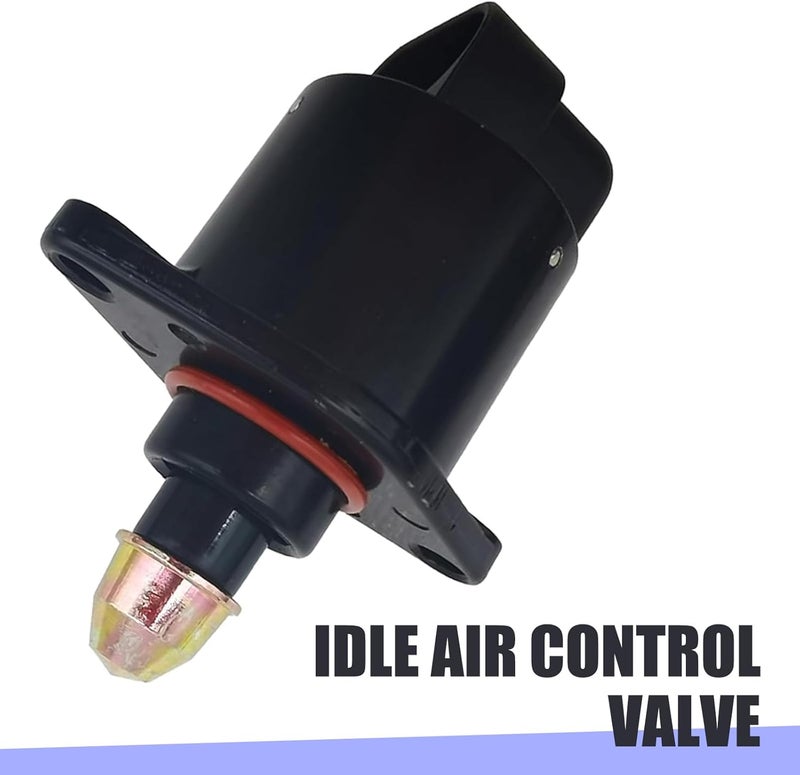 MLY 1 PC Idle Air Control Valve, Iac Valve for Stable Engine Operation,Replacement OEM #90380/10526/90325864, Compatible with King Kong (Black) - Image 2